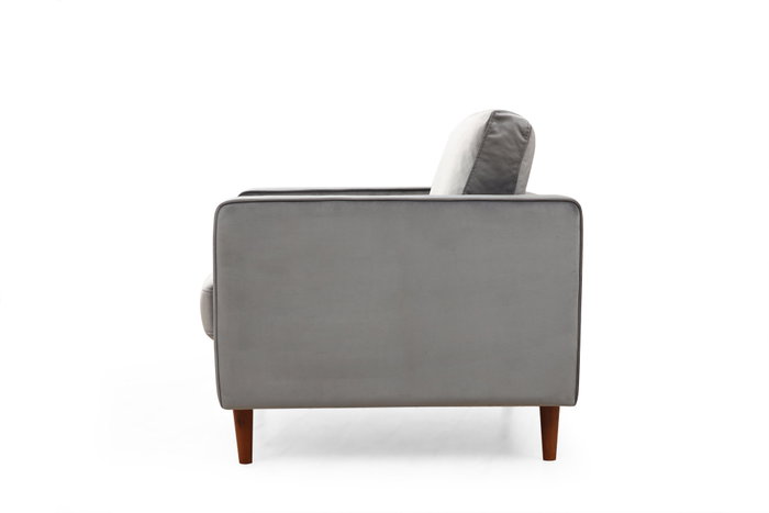 Atelier Del Sofa Rome - Sillón orejero Gris claro Atelier Del Sofa Rome - Sillón orejero Gris claro